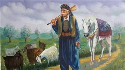 كان فى قديم الزمان رجل يعيش فى قريه