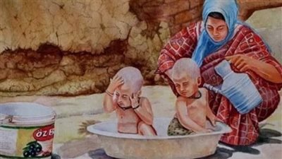 حكايه زوجه وتلات اولاد